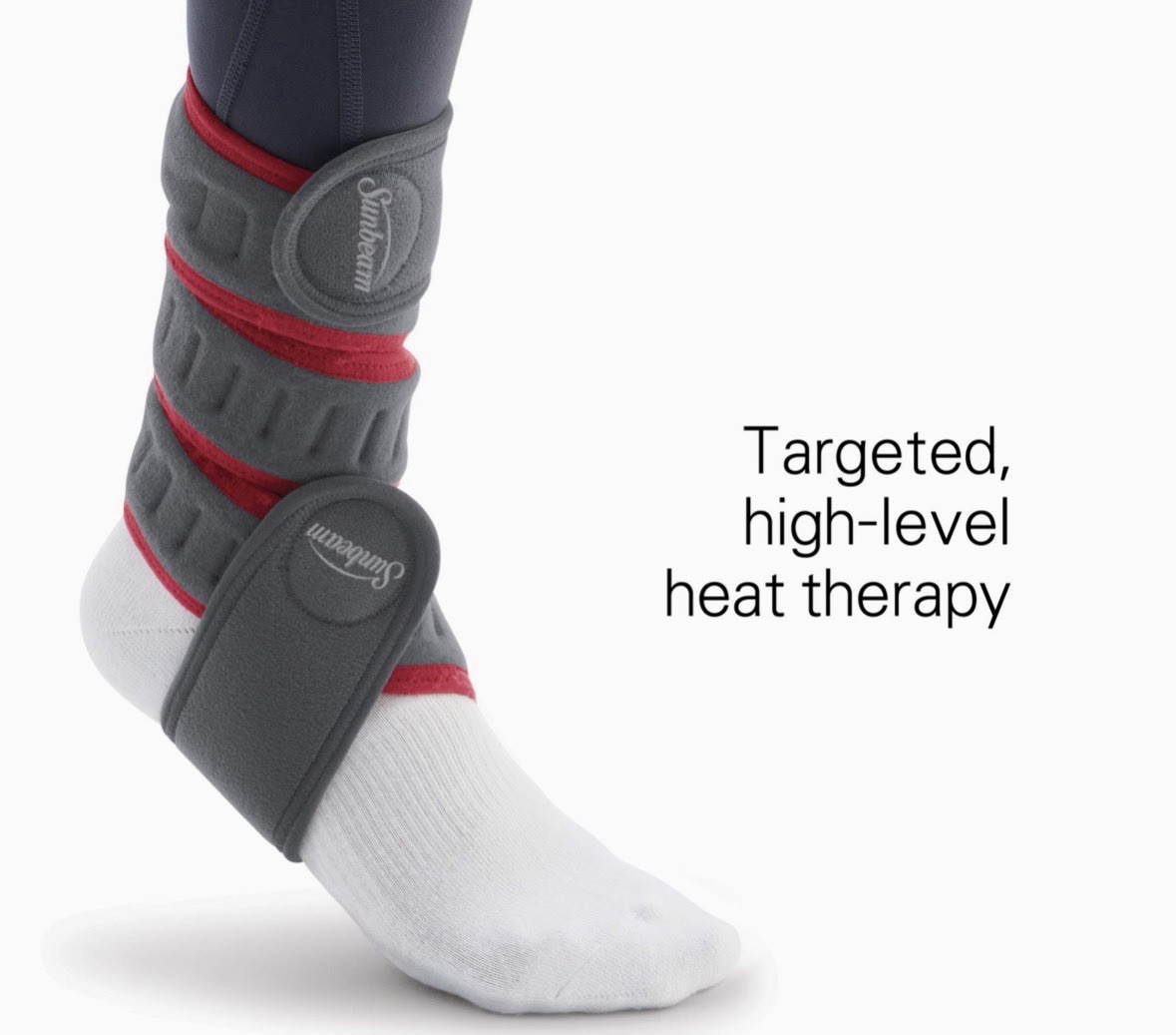 NEW Sunbeam Flexfit Heated Wrap for Arm, Elbow, Wrist Ankle Pain Relief 42×2.5″
