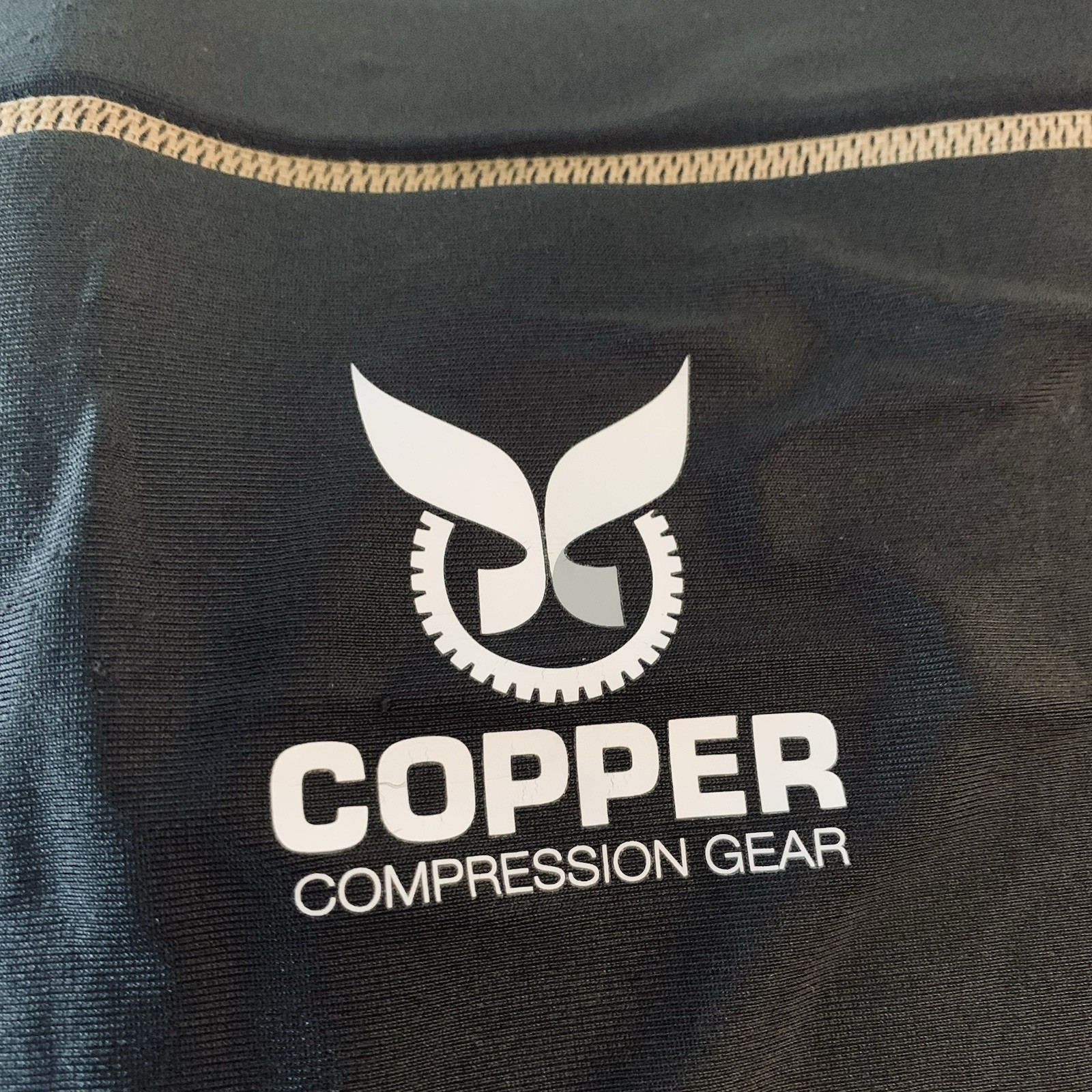 Copper Compression Back Brace Belt W36″-42″ Black 88% Copper Nylon 12% Spandex