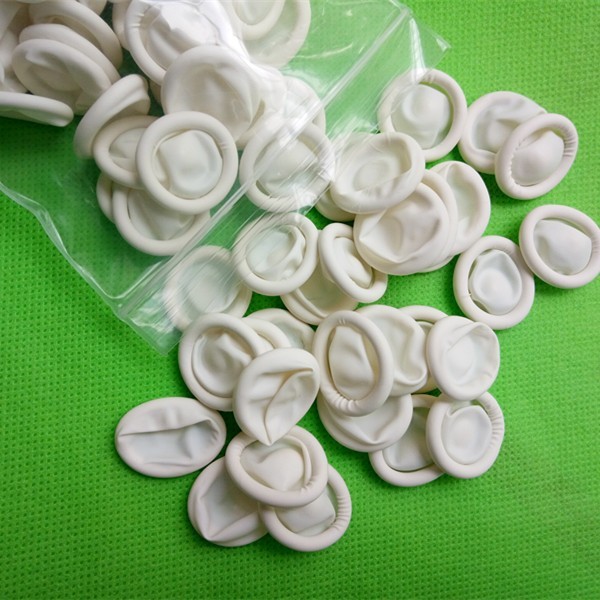Rubber Finger Cots Anti Static Protective durable Medium handmade Cover 500 pcs