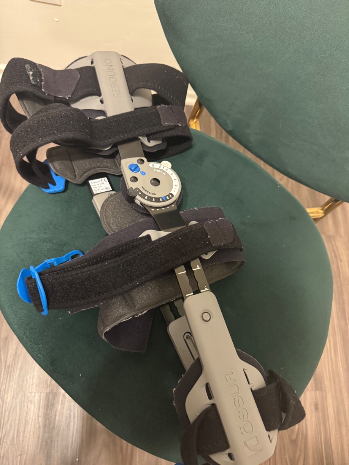 OSSUR Rebound Post-Op Knee Brace (Left)