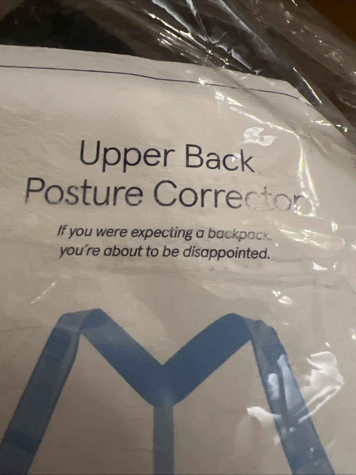 Chirp Upper Back Posture Corrector Unisex Adjustable Men Women Black White