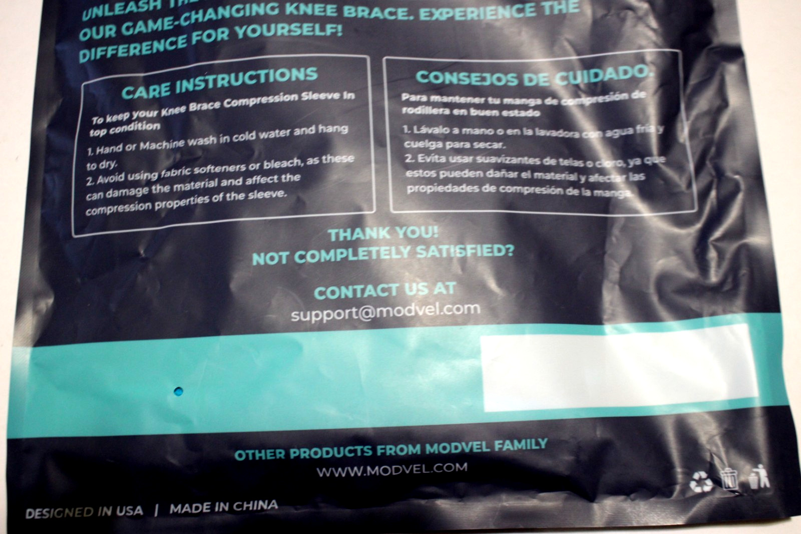 KNEE SLEEVE COMFORT & SUPPORT SIZE LARGE