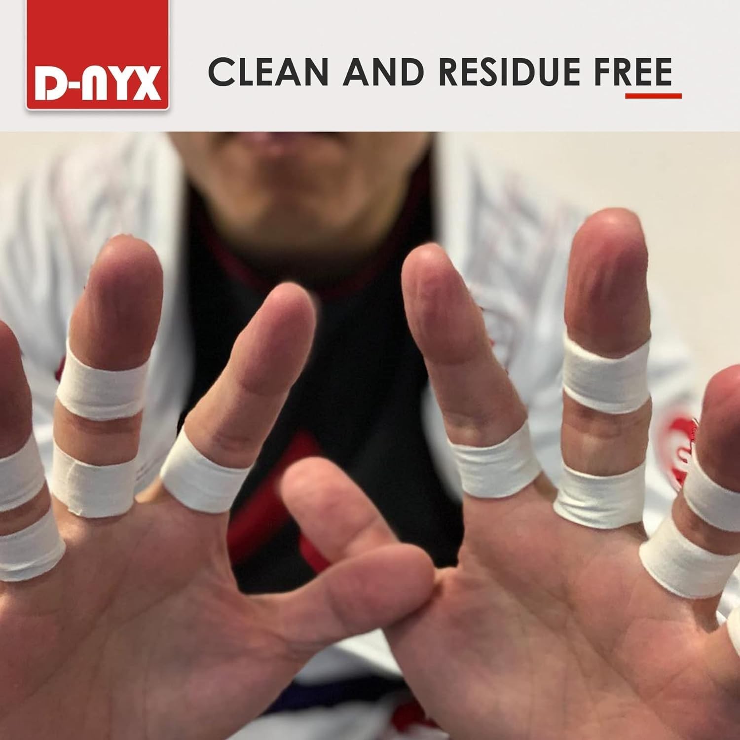 D-NYX Finger Tape Hand Tape White 0.3 inch Rock Climbing BJJ Jiu Jitsu MMA