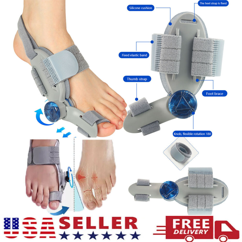 Treatment Bunion Fix ,Toe Valgus Corrector Adjustable Orthosis Women Men Splints