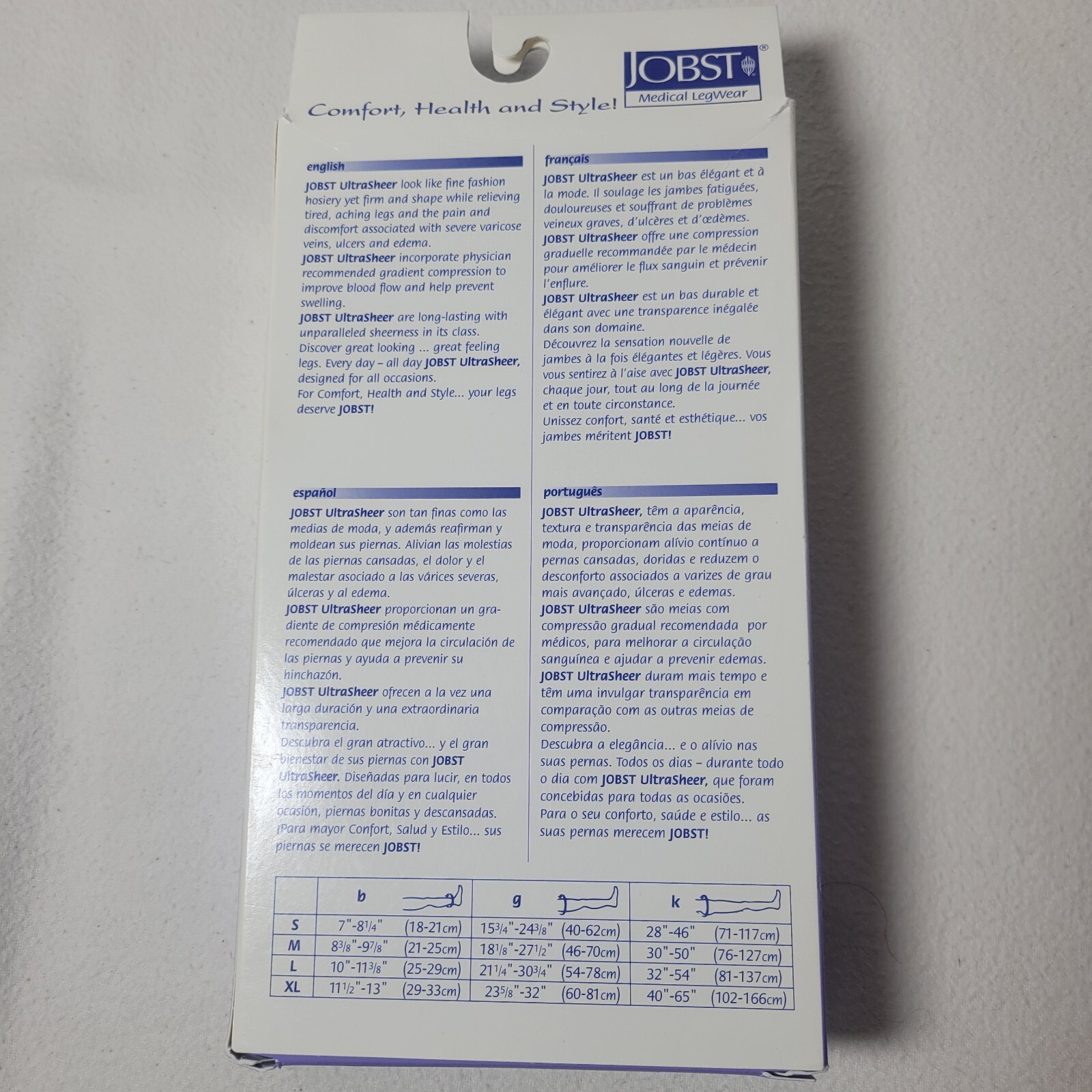 Jobst Womens UltraSheer Compression Pantyhose 30-40 mmhg Support Stockings NEW