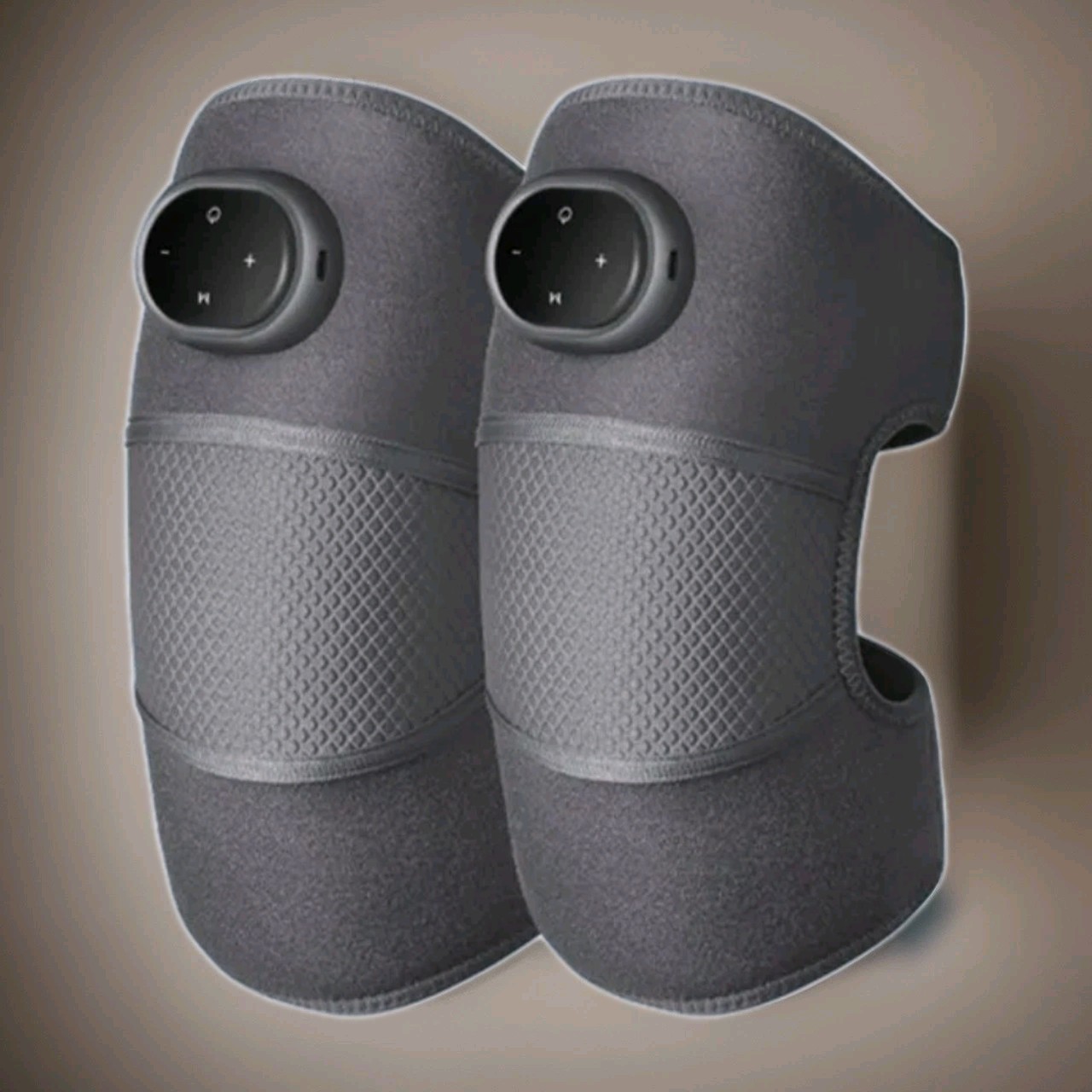 2PACK Heated Vibration Knee Massager, Cordless Knee Support Wrap for Joint Pain