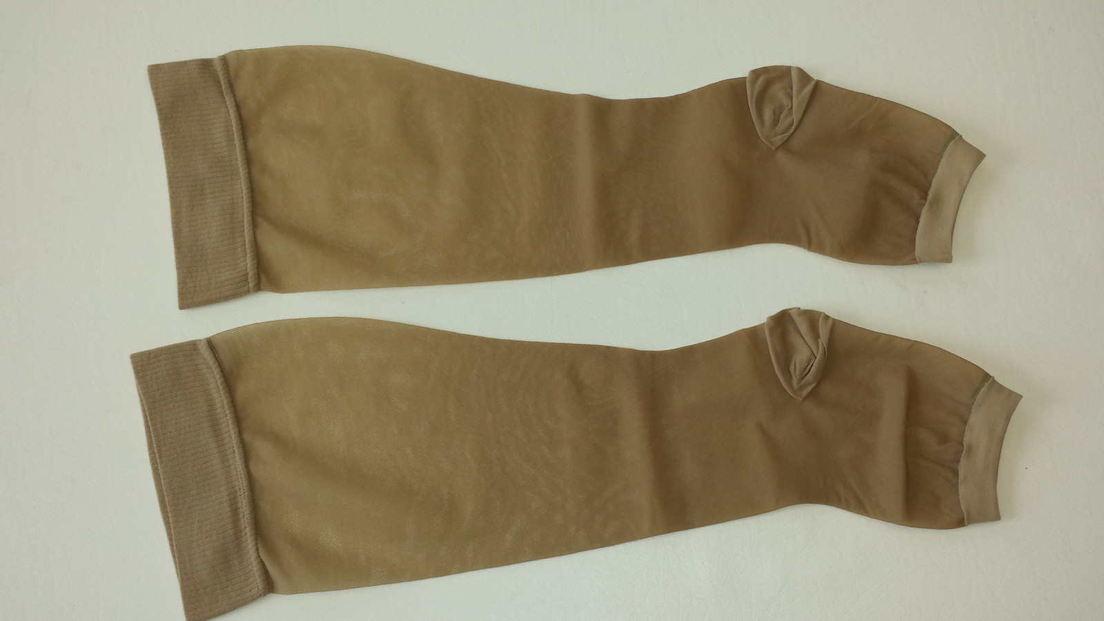 Compression Socks Knee High Open Toe Beige Stocking Support 18-22 mmHg Italy Pai