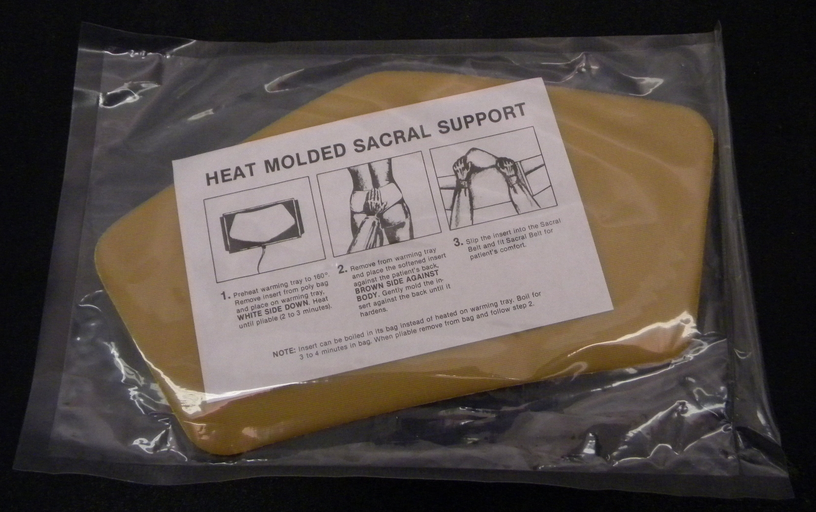 NEW Star Medical Medium TLSO Back Brace Spinal Support w/ Moldable Insert Lumbar