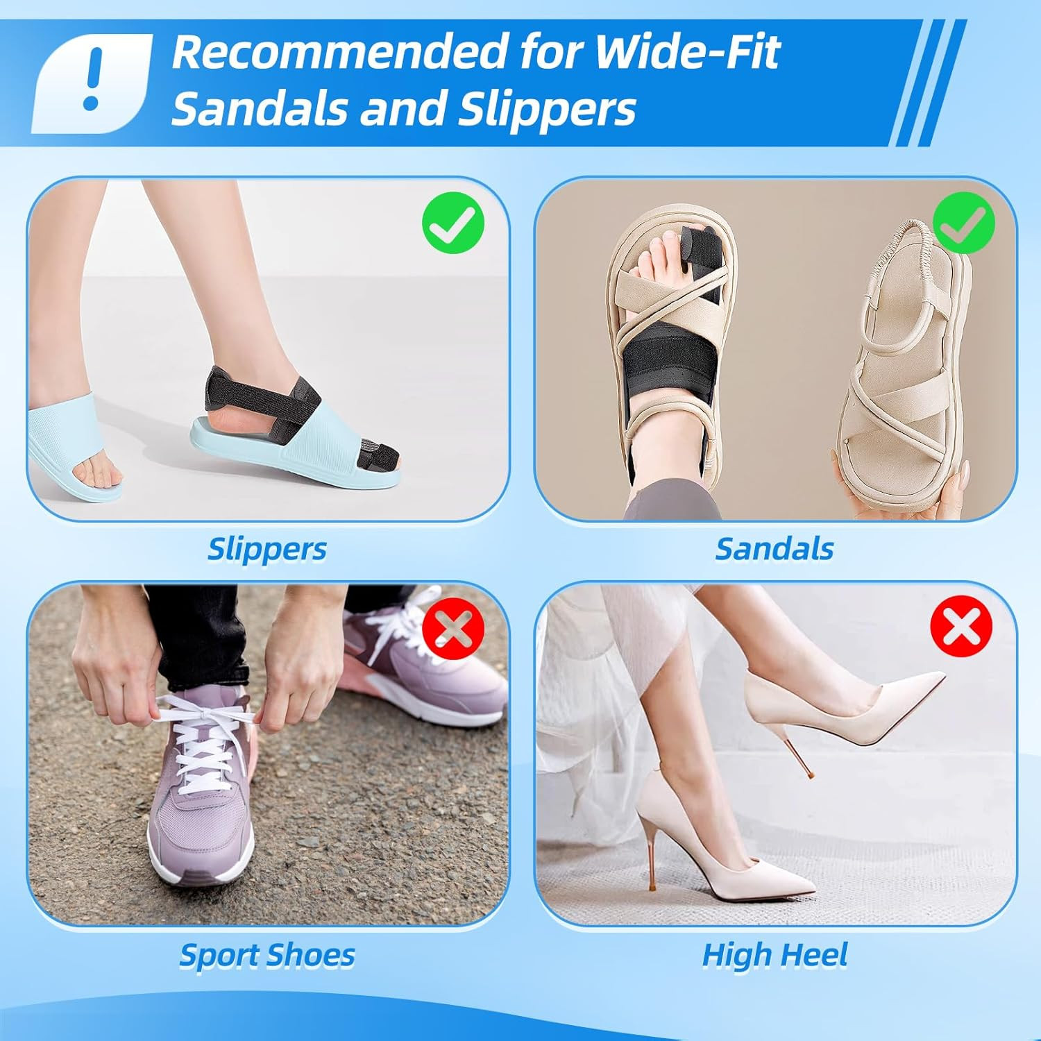 Broken Big Toe Splint Brace, Turf Toe Brace Support for Broken, Fracture, Sprain
