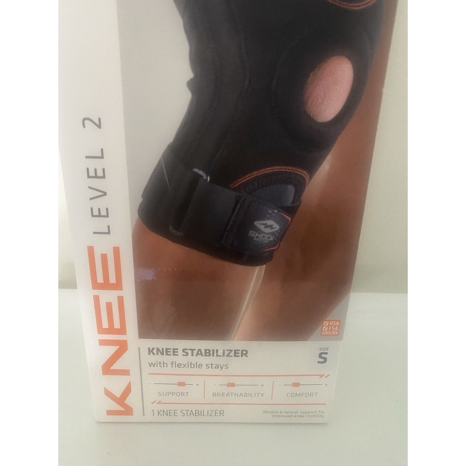 Shock Doctor Knee Stabilizer Level 2 Performance Support- Size S