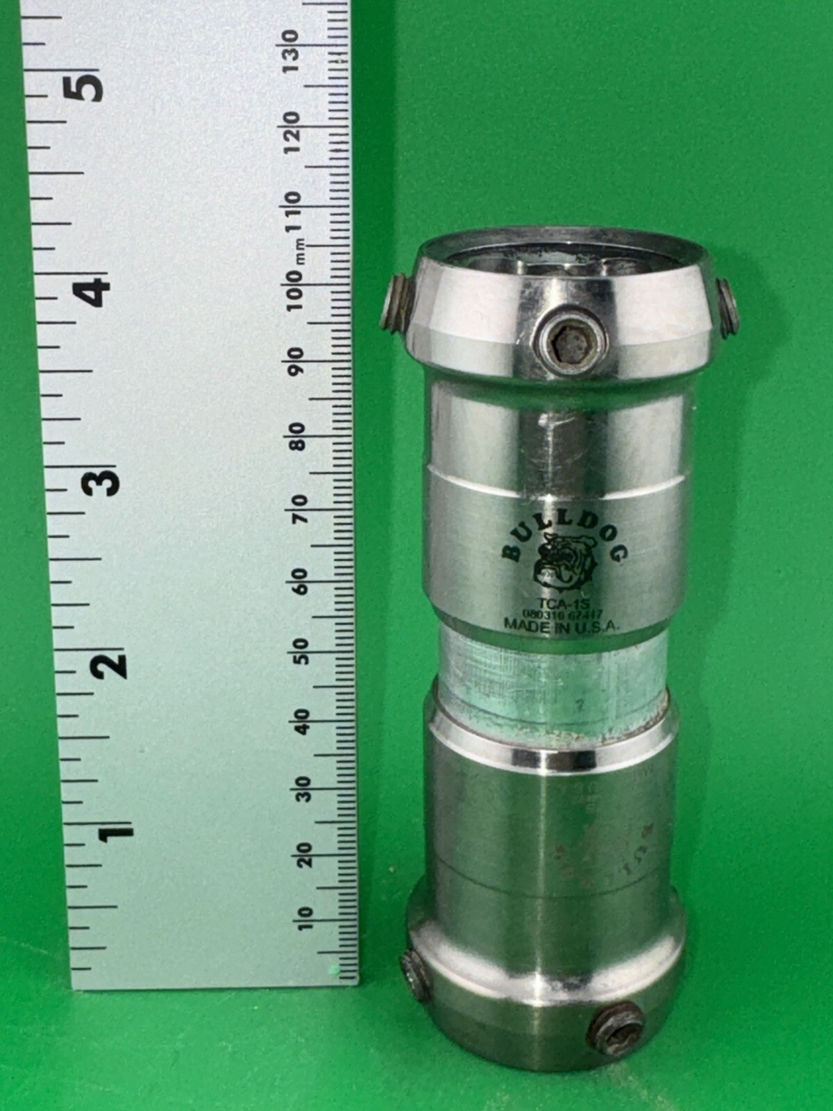 Prosthetics Component Parts 30MM Pylon Double Tube Clamp Bulldog TCA-1S 10.5CM