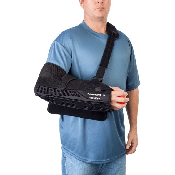 Arm Sling DonJoy® UltraSling® III, Buckle / Hook and Loop Strap Closure XL