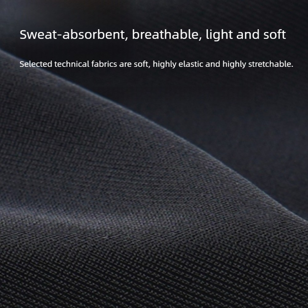 Knit Sweat-Absorbent Leg Sleeve for Gym Running Workout Knee Sleeves for Men