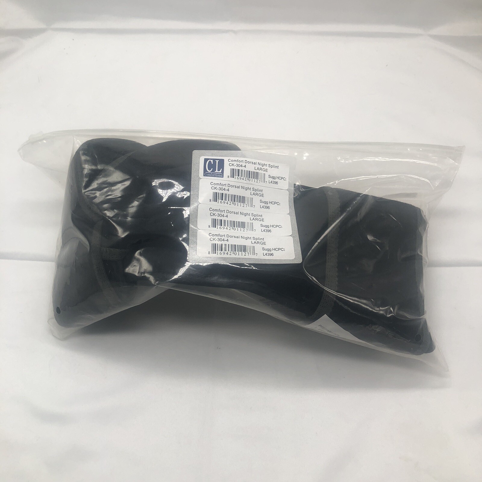 Comfortland Comfort Dorsal Night Splint Foot Support Plantar Fascia CK-304-4 L