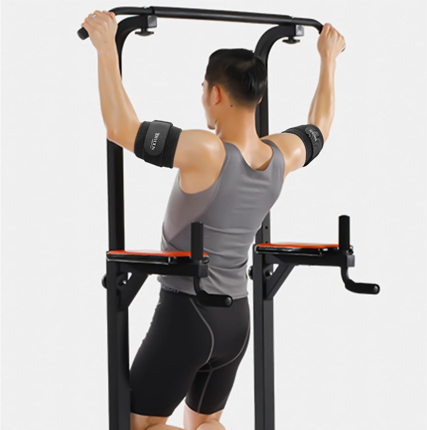 Tendonitis – Bicep ＆ Tricep Compression 1 Count (Pack of 1), Black