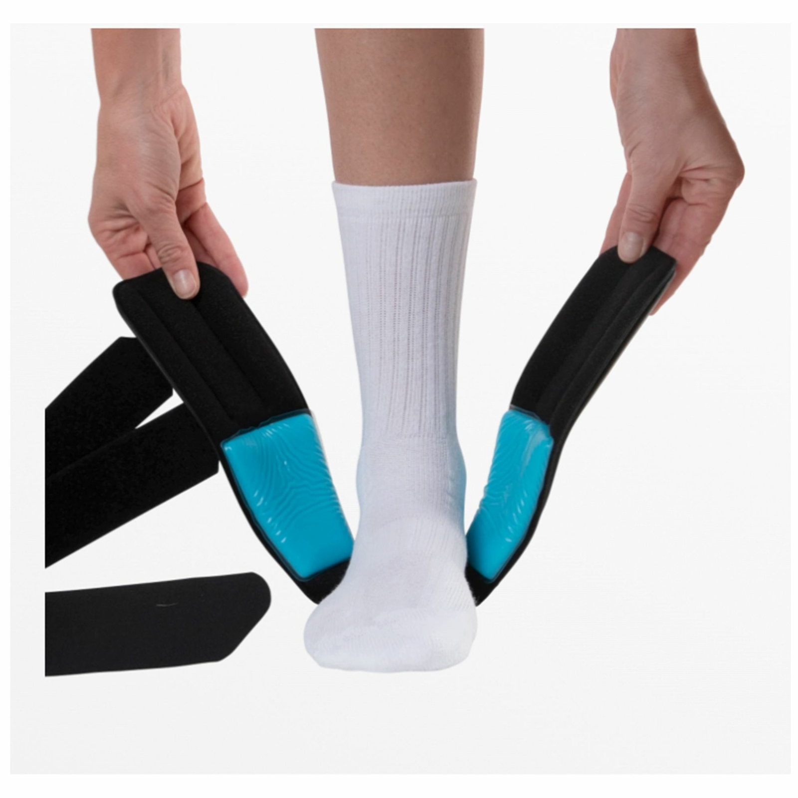 Ossur Hot/Cold Gel Ankle Stirrup Brace-Resists Inversion and Eversion-Support