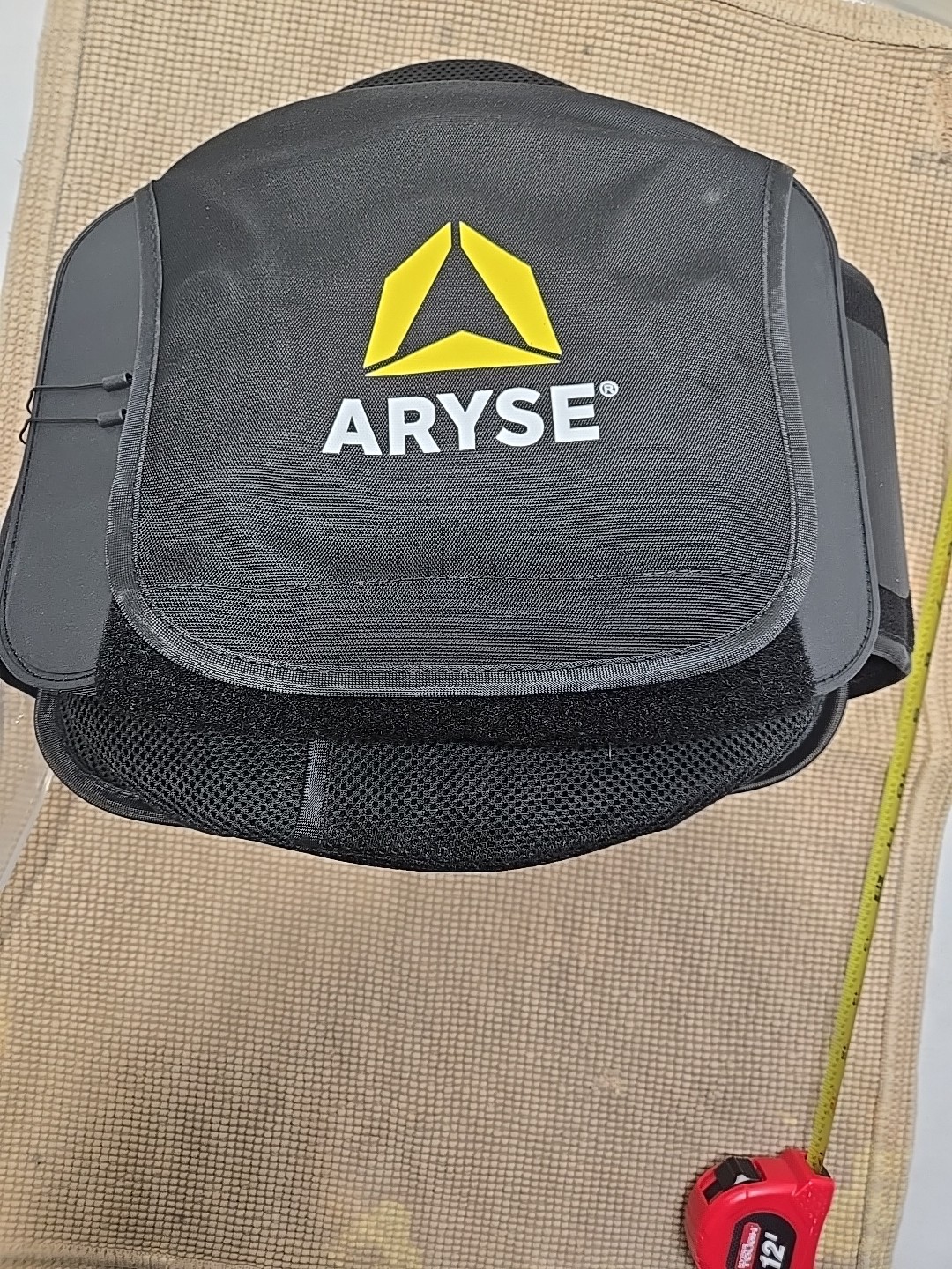 Aryse Metforce Back Brace Compression Support Adjustable AY-37 Size Universal