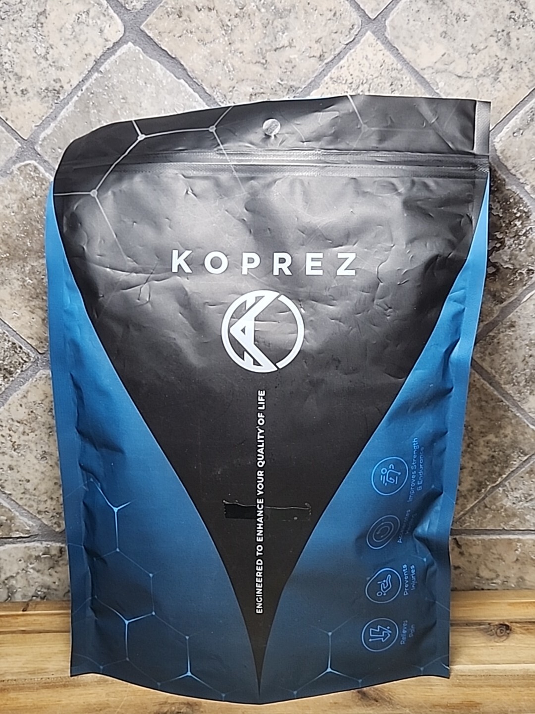 Koprez Unisex Medical Grade Compression Knee Sleeve JM3 Blue Small NWT