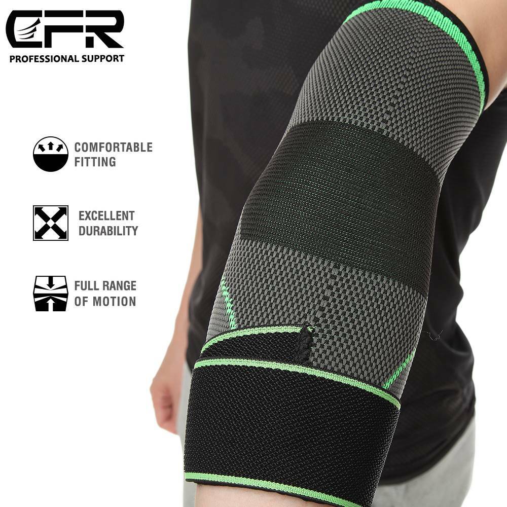 Elbow Brace Compression Support Sleeve Arthritis Tendonitis Gym Adjustable Joint