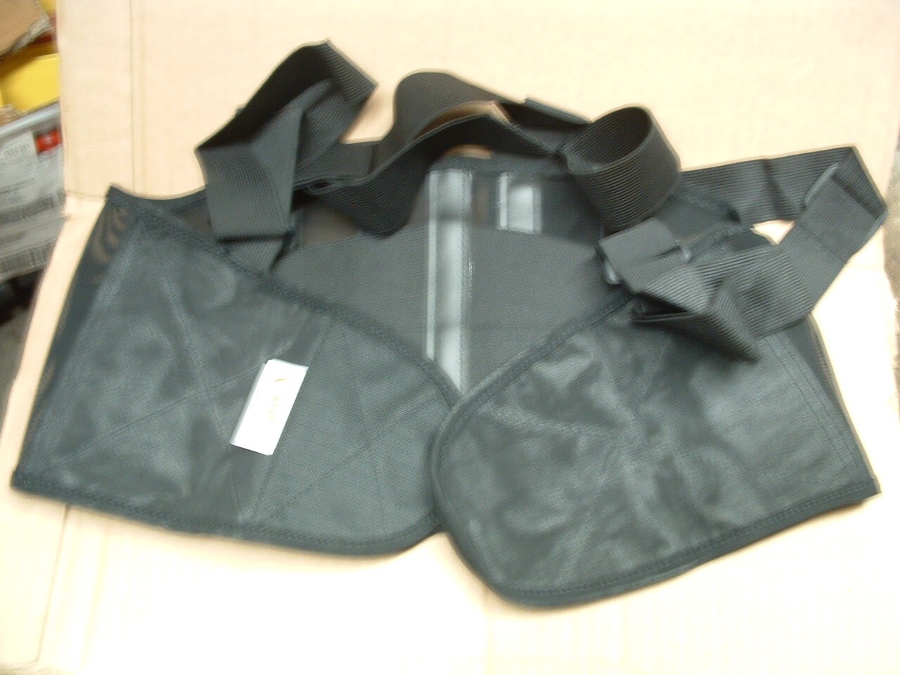 CADET BACK SUPPORT HARNESS HOOK-LOOP WITH SHOULDER STRAPS USA SIZE M 33″ TO 38″