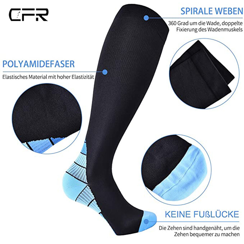 Compression Socks Leg Support Orthopedic Stockings Calf Ankle Foot Support Sport