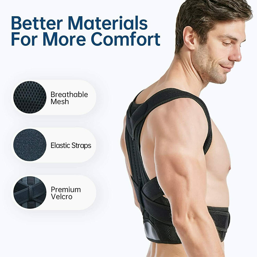 Posture Corrector Support Belt Neoprene Hunchback Prevent Fixer for Men Women