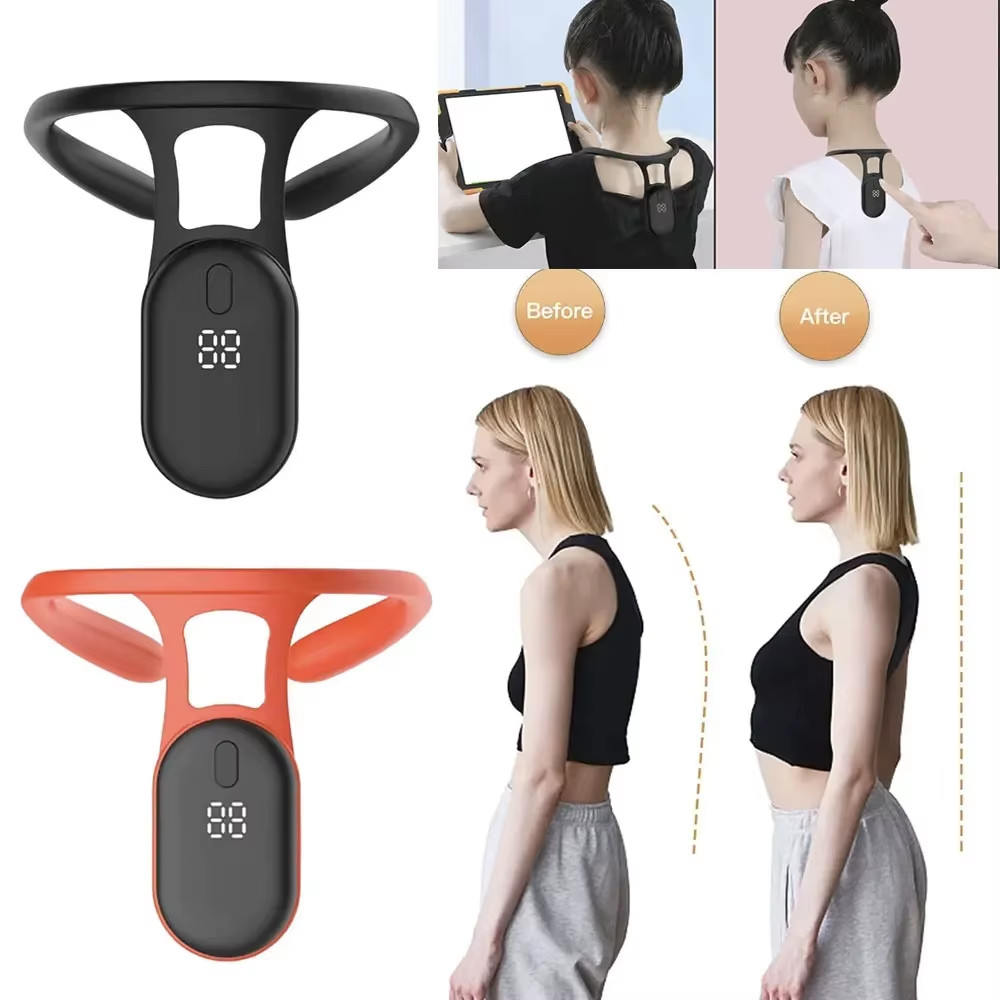 Smart Posture Corrector Miicro Vibration Posture Training Reminder Sensor Back P