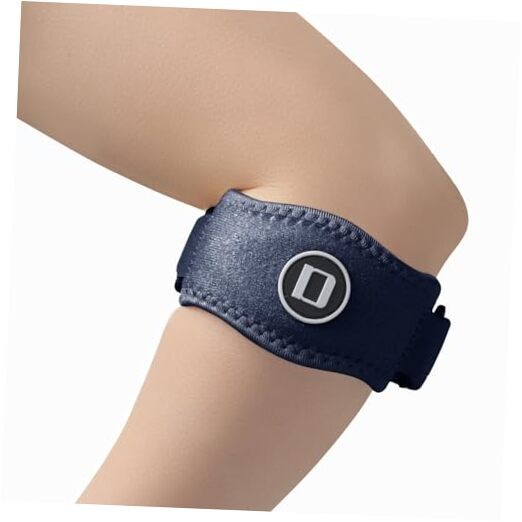 Tennis Elbow Brace for Women & Men, Adjustable Golfer Elbow Pack of 1 Navy Blue