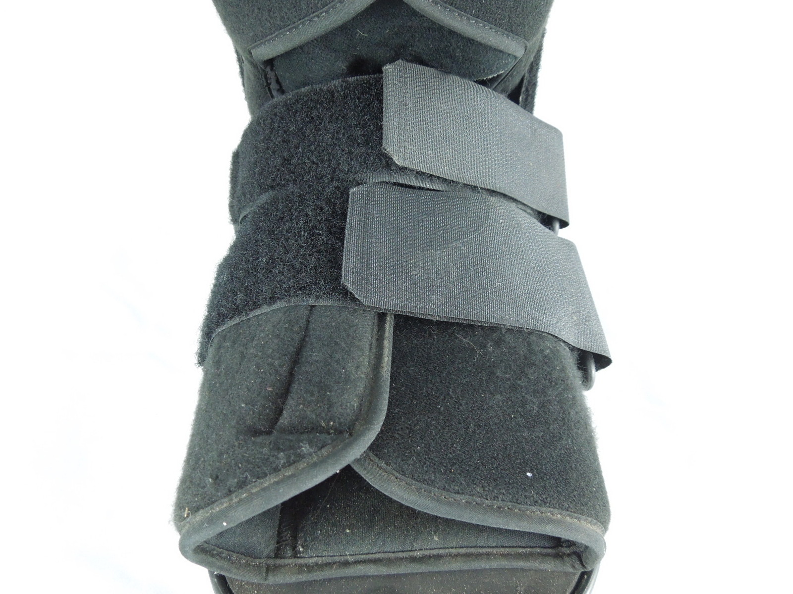OSSUR INFLATABLE FOOT ANKLE BRACE Black Metal size medium Removable Support Cast