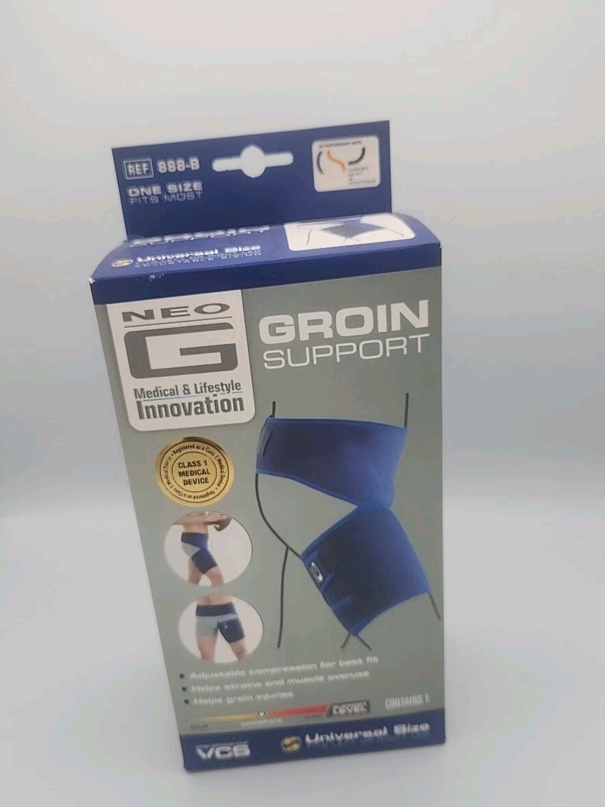Neo G Groin Support Brace, Adult, Universal One Size, Adjustable