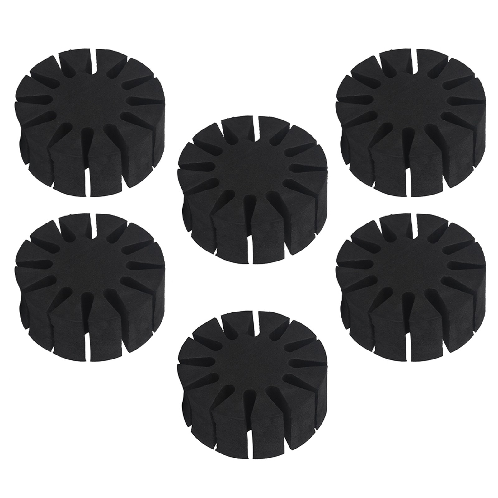 6 Pcs Durable EVA Foam Round Rack Separator Holder Outdoor Hunting Arc CX4
