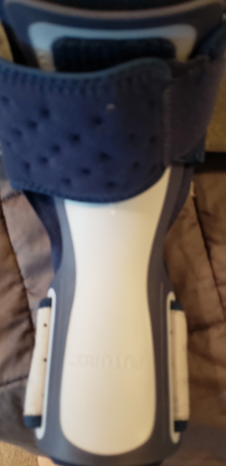 FUTURO foot Splint Brace Adjustable One Size Blue Gray White