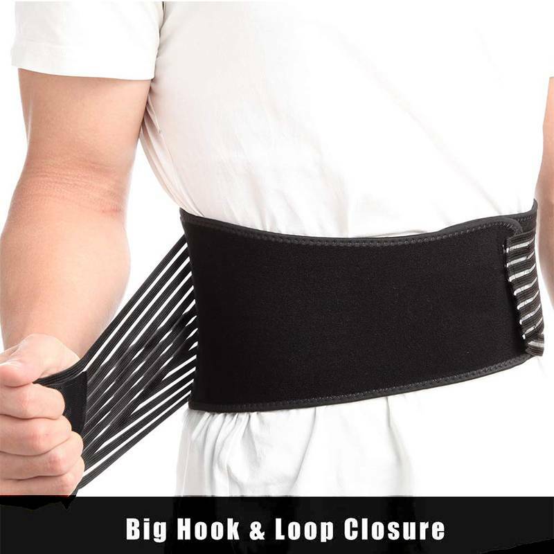 Medical Lumbar Support Lower Waist Back Belt Brace Pain Relief For MenWomen