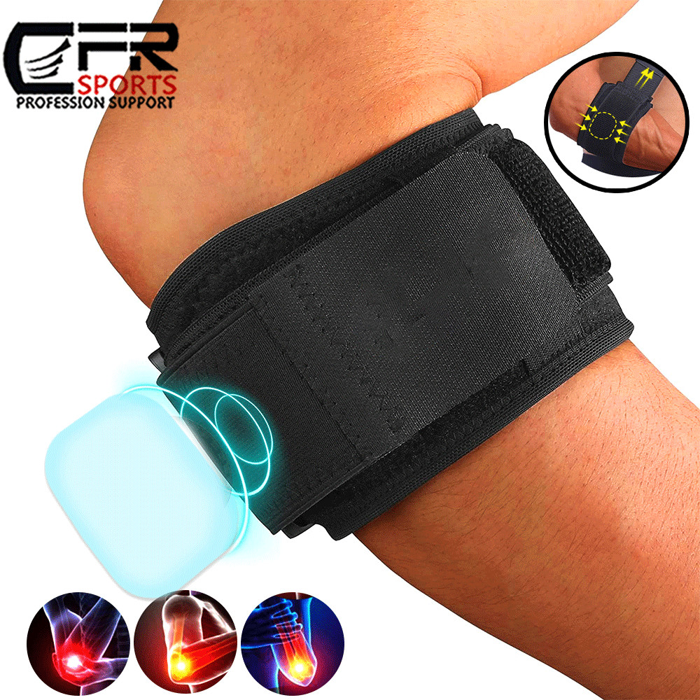 Elbow Brace Compression Support Arthritis Tendonitis Tennis/Golfer Joint Pain HG