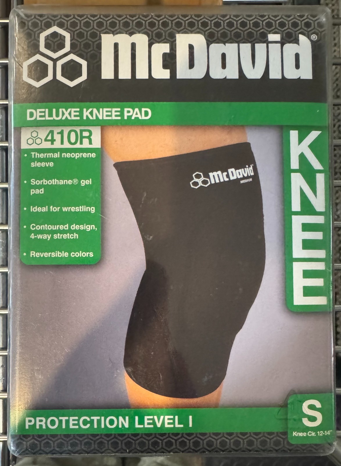 McDavid 410R Deluxe Knee Pad (Size S)