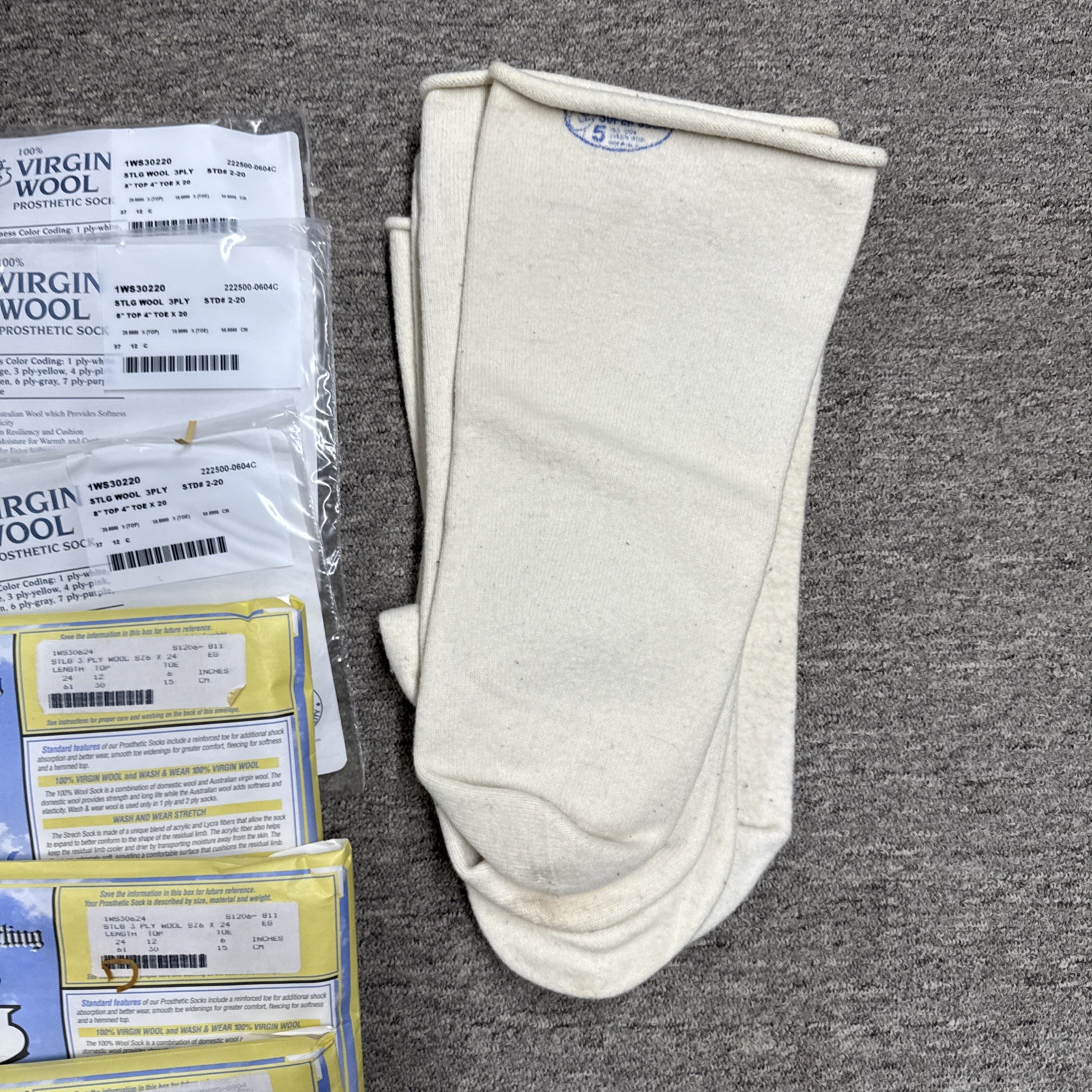 Knit-Rite Soft Sock ~ 5-ply (Lot of 24)