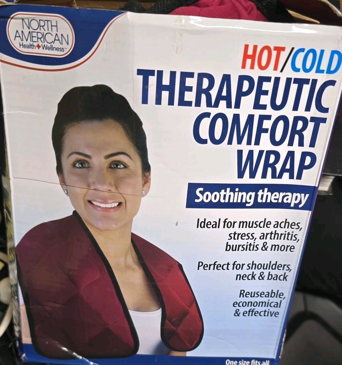 Hot/Cold Therapeutic comfort wrap soothing therapy