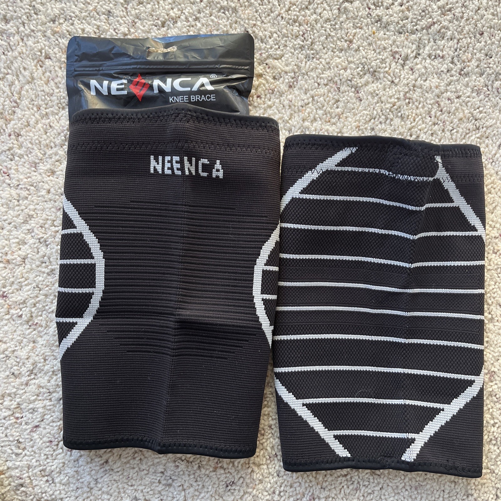 2 Pack Neenca Sports Protection Knee brace, Compression Sleeve- Men Women XL