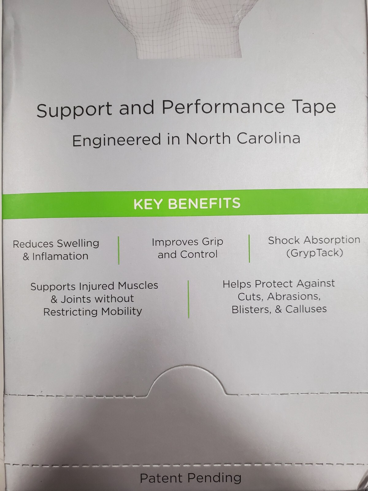 Gryppers Support And Performance Gryp Tape Case – Black