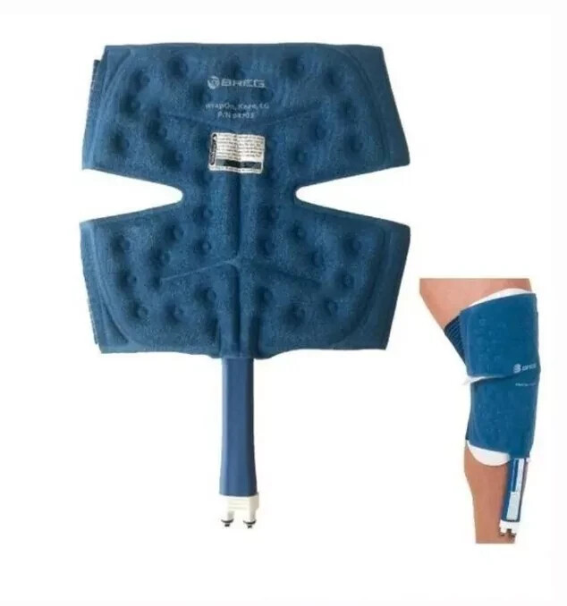Breg Wrap-On Knee Pad 04700 with Straps