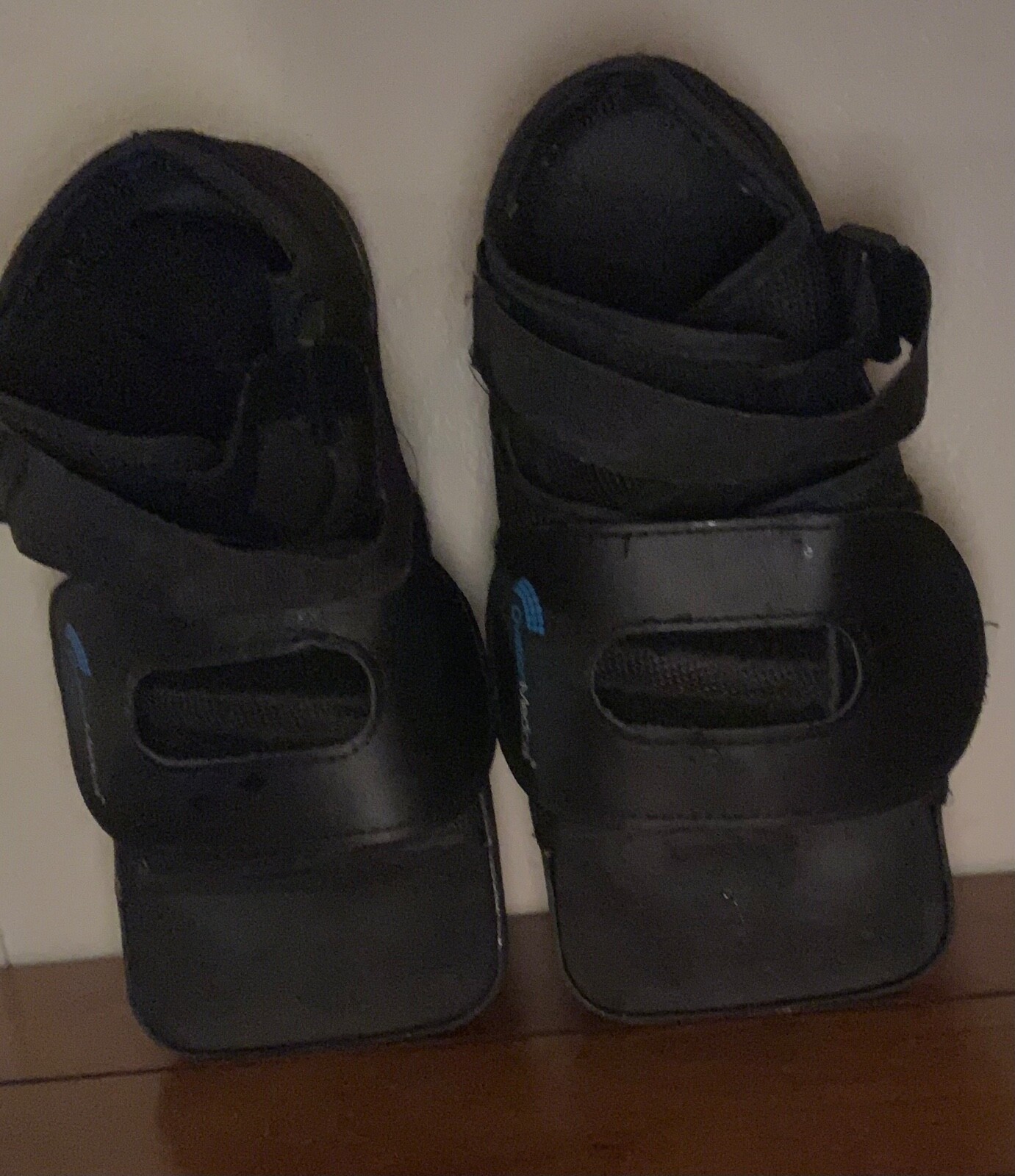 Pair of Ovation Medical Surgical Shoes Post-Op Square Toed Sandals