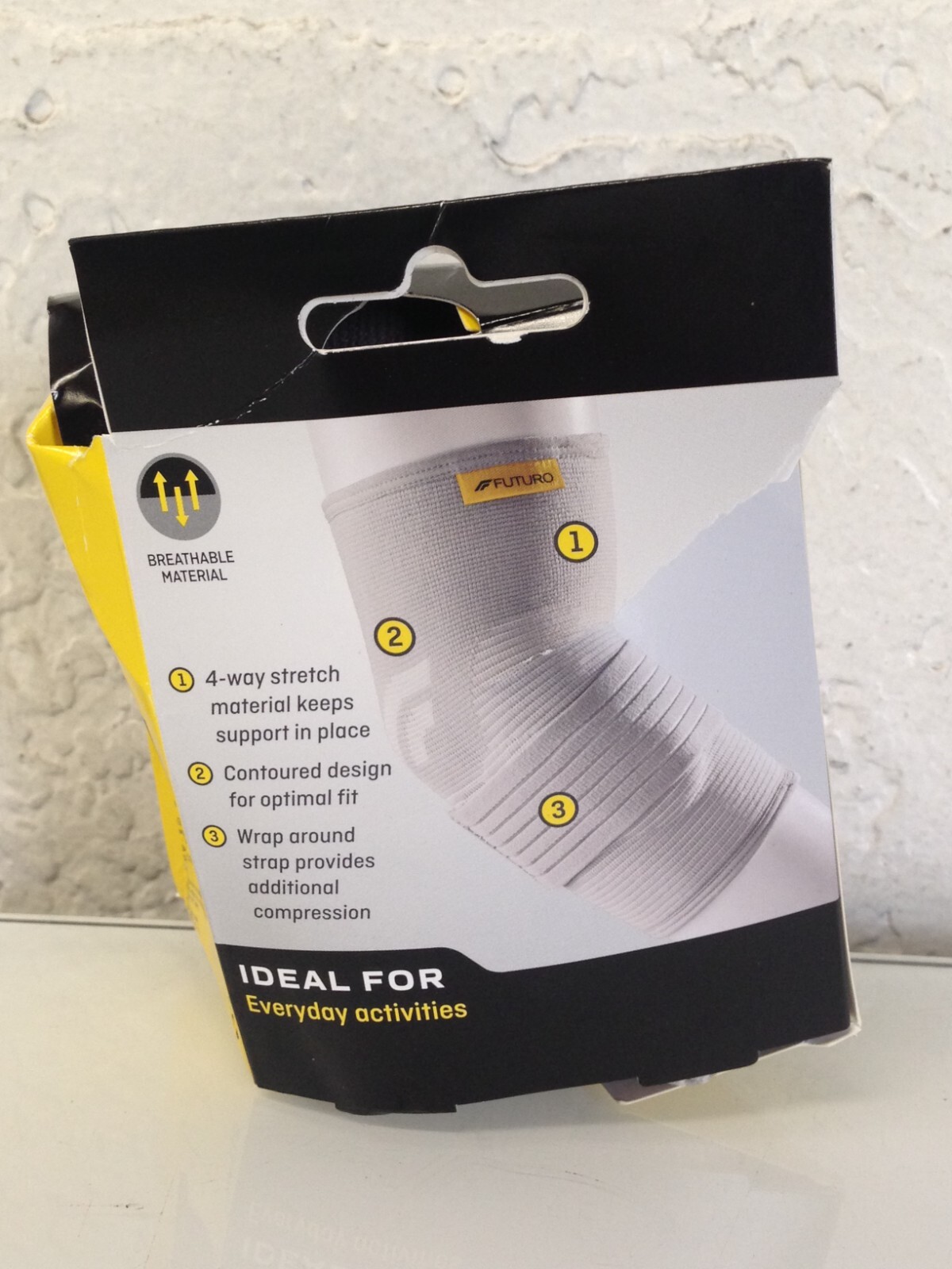 Futuro Elbow Support with Pressure Pads, Moderate Stabilizing Support, Large