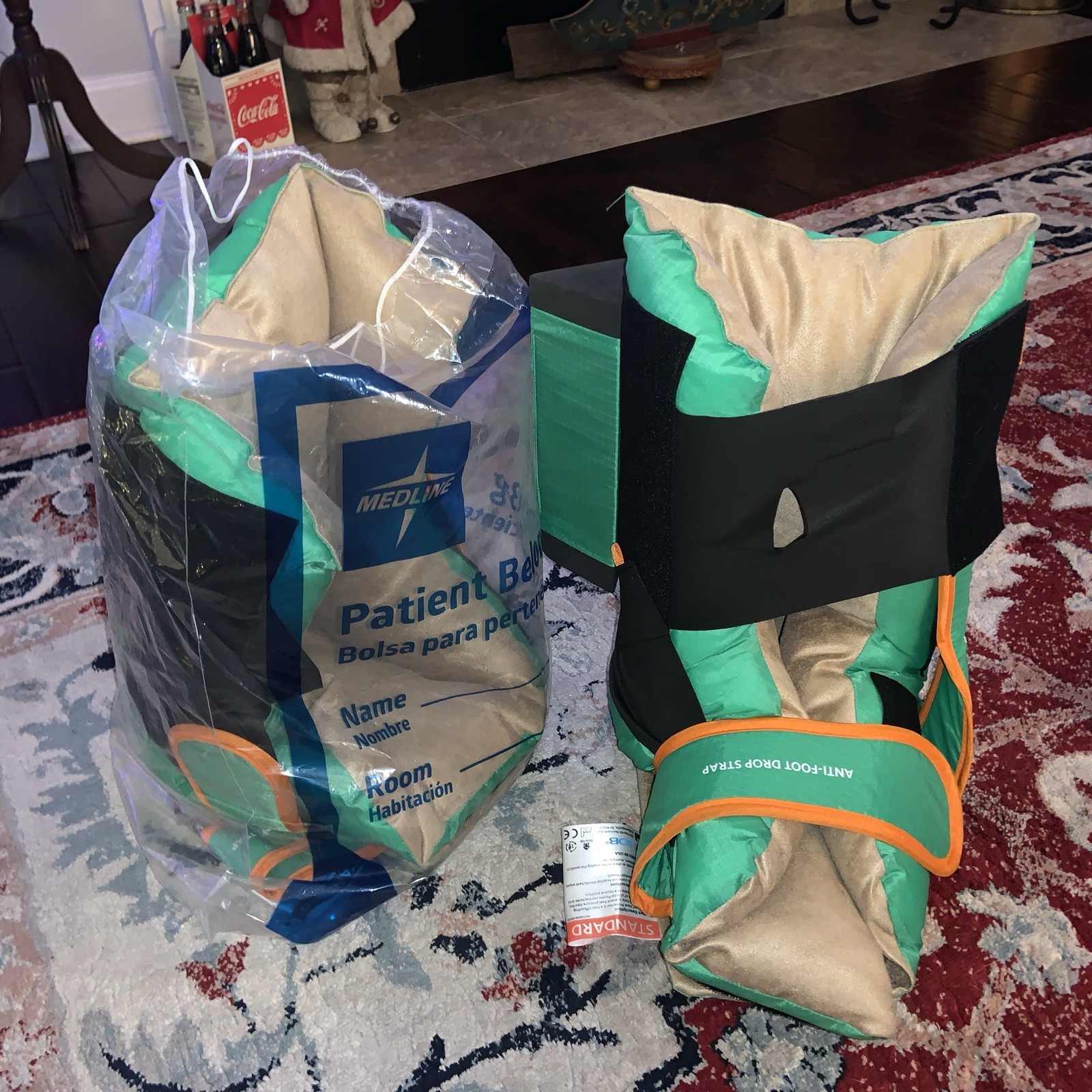 Set of 2 EHOB TruVue Lite Heel Protector Boots with 2 Wedges
