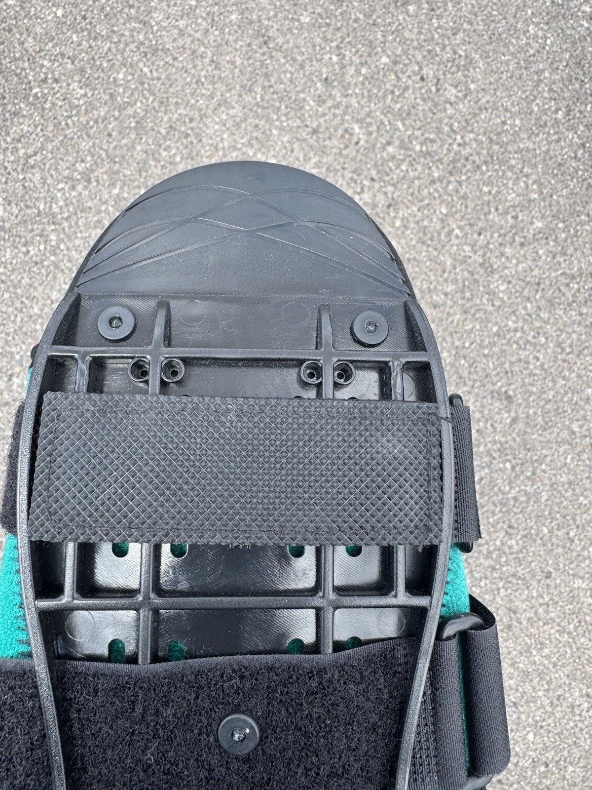 Adjustable Walking Boot Fracture Recovery Medical Orthopedic Brace Green Black