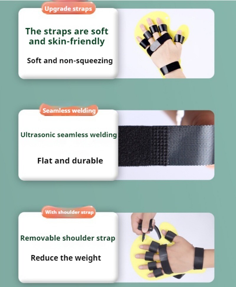 Finger Orthotics Fingerboard Stroke Hand Splint Training Support for Both Hand