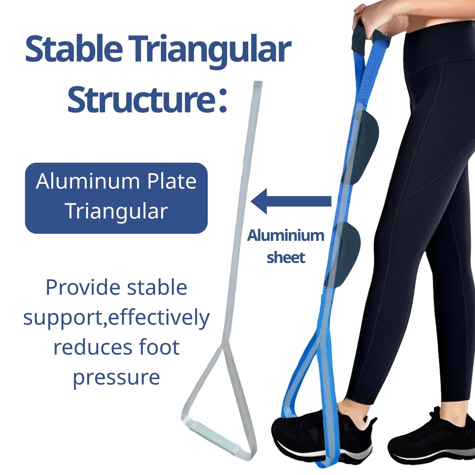 Leg Lifter for After Hip & Knee Surgery Recovery – Rigid Leg Lifter with Larg…