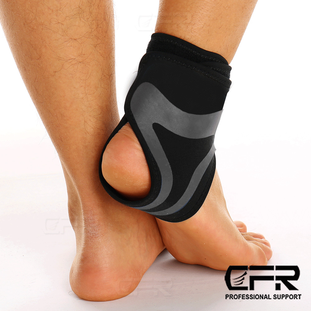 Foot Wrap Compression Sleeve Ankle Brace Support Plantar Fasciitis Pain Relief