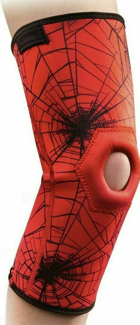 DonJoy Marvel Avengers SpiderMan Youth Neoprene Knee Sleeve Patella Donut 12-13″