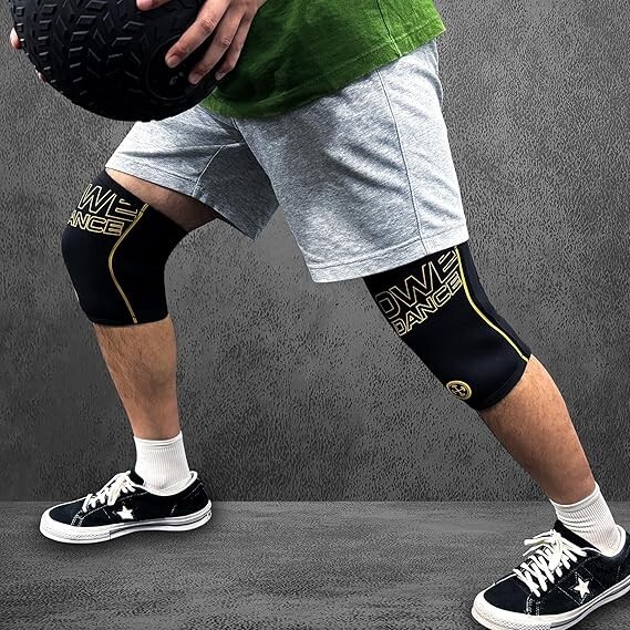 Power Guidance Knee Brace for Women Men Fitness Knee Wraps, Medium, 2 Pack