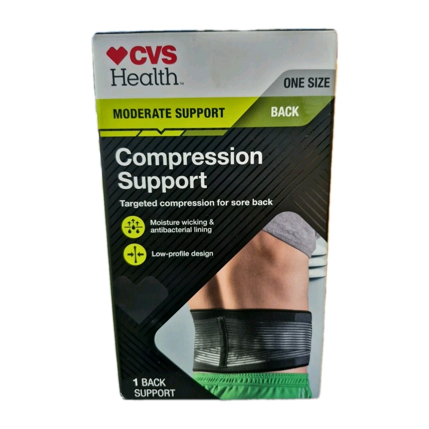 CVS Health Moderate Support Back Comfort Compression Support